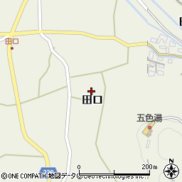 熊本県上益城郡甲佐町田口205周辺の地図