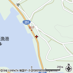 長崎県雲仙市小浜町飛子3110周辺の地図