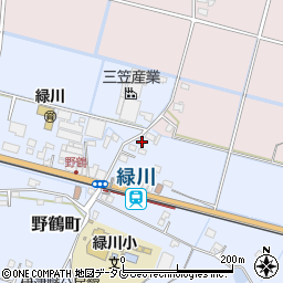 熊本県宇土市野鶴町236周辺の地図