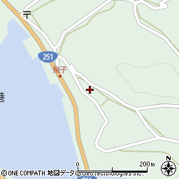 長崎県雲仙市小浜町飛子3128周辺の地図