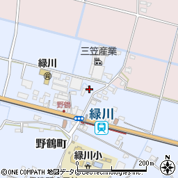 熊本県宇土市野鶴町275周辺の地図
