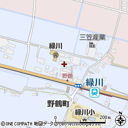 三笠産業株式会社熊本工場周辺の地図