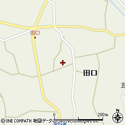 熊本県上益城郡甲佐町田口1172周辺の地図