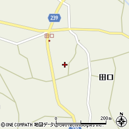 熊本県上益城郡甲佐町田口1230-1周辺の地図