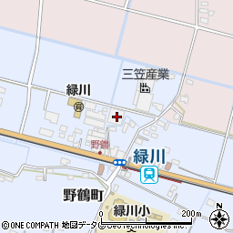熊本県宇土市野鶴町356周辺の地図