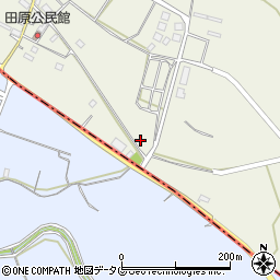 熊本県上益城郡甲佐町田口4269-2周辺の地図
