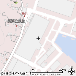 長崎運送株式会社　三菱造船事業部香焼営業所周辺の地図