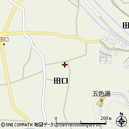 熊本県上益城郡甲佐町田口205-5周辺の地図