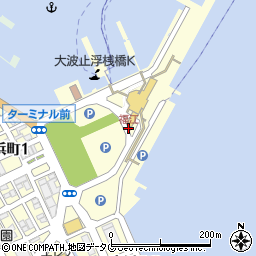 福江周辺の地図