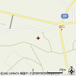 熊本県上益城郡甲佐町田口1251-2周辺の地図