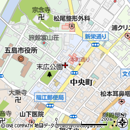 長崎県五島市末広町周辺の地図