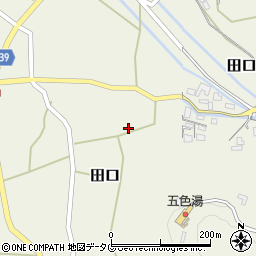熊本県上益城郡甲佐町田口172周辺の地図