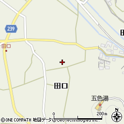 熊本県上益城郡甲佐町田口202周辺の地図