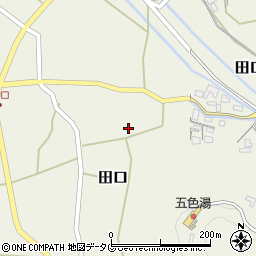 熊本県上益城郡甲佐町田口173周辺の地図