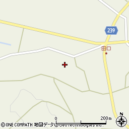 熊本県上益城郡甲佐町田口1251周辺の地図