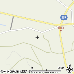 熊本県上益城郡甲佐町田口1251周辺の地図