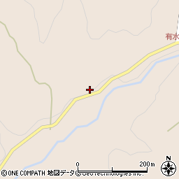 熊本県上益城郡御船町水越2700周辺の地図