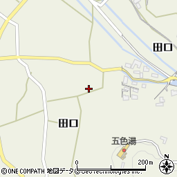 熊本県上益城郡甲佐町田口167周辺の地図
