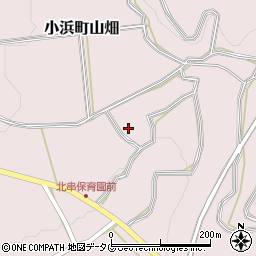 長崎県雲仙市小浜町山畑1778周辺の地図