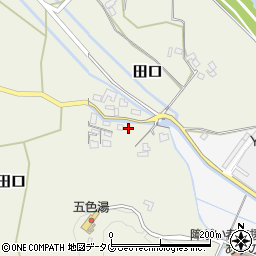 熊本県上益城郡甲佐町田口154周辺の地図