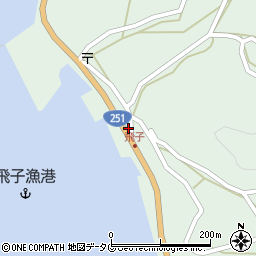 長崎県雲仙市小浜町飛子3373周辺の地図