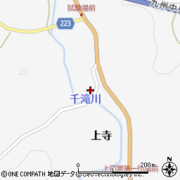熊本県上益城郡山都町上寺813-2周辺の地図