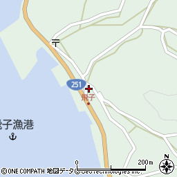 長崎県雲仙市小浜町飛子3372周辺の地図