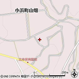 長崎県雲仙市小浜町山畑1779周辺の地図