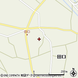 熊本県上益城郡甲佐町田口1226周辺の地図