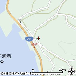 長崎県雲仙市小浜町飛子3371周辺の地図