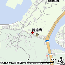 長崎県長崎市磯道町583周辺の地図