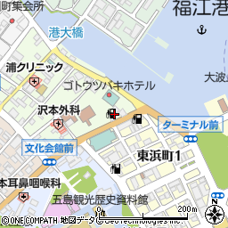 五島バスタクシー周辺の地図