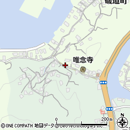 長崎県長崎市磯道町595-1周辺の地図
