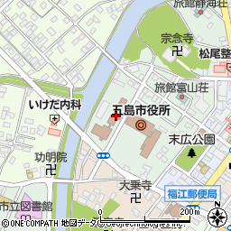 長崎県五島振興局保健部周辺の地図