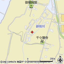 熊本県熊本市南区城南町東阿高1660-5周辺の地図