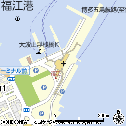 五島市役所　管理課福江港管理事務所周辺の地図