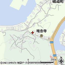 長崎県長崎市磯道町590周辺の地図