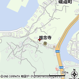 長崎県長崎市磯道町588周辺の地図