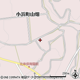 長崎県雲仙市小浜町山畑1781周辺の地図