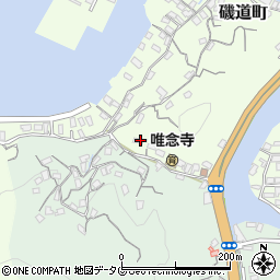 長崎県長崎市磯道町591周辺の地図