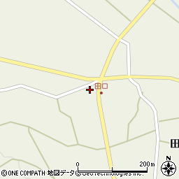熊本県上益城郡甲佐町田口1196周辺の地図