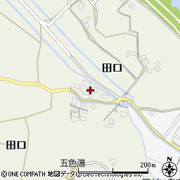 熊本県上益城郡甲佐町田口1993周辺の地図