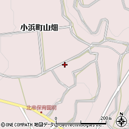 長崎県雲仙市小浜町山畑1783-1周辺の地図