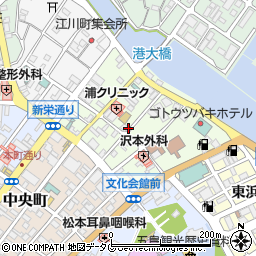 長崎県五島市栄町周辺の地図