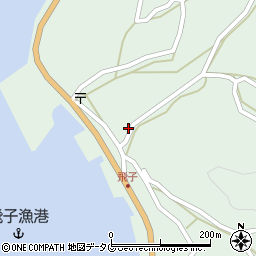 長崎県雲仙市小浜町飛子3377周辺の地図