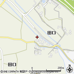 熊本県上益城郡甲佐町田口1992周辺の地図