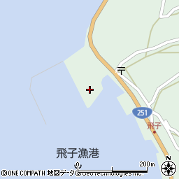 長崎県雲仙市小浜町飛子3518周辺の地図