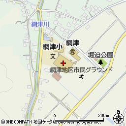 宇土市立網津小学校周辺の地図