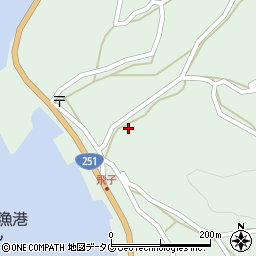 長崎県雲仙市小浜町飛子3386周辺の地図
