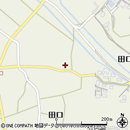 熊本県上益城郡甲佐町田口1828-2周辺の地図